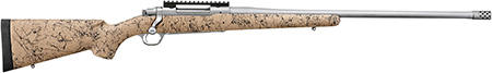 Ruger Hawkeye FTW Hunter 7mm PRC 24" Matte Stainless Threaded Barrel Speckled Tan/Black HS Precision Synthetic Stock