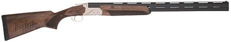 TriStar Trinity II LT Over/Under Shotgun 410 Gauge 28" Barrel Blued Silver Aluminum Receiver Walnut Stock Fiber Optic Sight 5 Choke Tubes