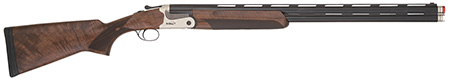 TriStar Cypher Over/Under Shotgun 410 Gauge 3" Chamber 2 Rounds 28" Barrel Blued Chrome-Lined Stainless Steel Receiver Deluxe Walnut Stock Fiber Optic Sight 5 Extended Choke Tubes