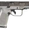 Rost Martin RM1C Compact 9mm Pistol 4" Barrel Optic Ready Steel Slide Gray Polymer Picatinny Rail Ambidextrous Grip 1 159873