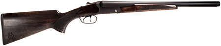 Heritage Mfg Badlander 12 Gauge Break Open Side by Side Shotgun 18.5" Black Chrome Barrel Turkish Walnut Stock