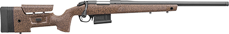 Bergara B14 HMR 7 PRC Rifle - 24" Barrel, 5-Round TN/Black