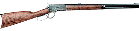 Cimarron 1892 Short Rifle 357 Mag/38 Special 20" Blued Barrel Case Hardened Receiver Walnut Stock