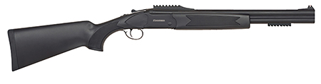Mossberg Silver Reserve Eventide 12 Gauge Over/Under Shotgun - 18.5" Vent Rib Barrels Break Open Action Matte Blue Receiver Black Synthetic Stock