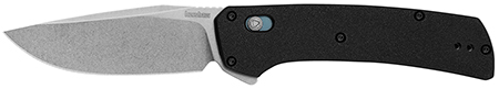 Kershaw 2047 Layup  3.40" Folding Drop Point Plain Stonewashed D2 Steel, Blade Black GFN Handle