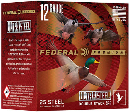 Federal Premium 12 Gauge 3" 1 1/4 oz #2/#4 Shot, 25-Box/10-Case 3 Federal Premium 12 Gauge 3" 1 1/4 oz #2/#4 Shot, 25-Box/10-Case