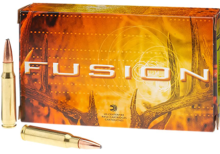 Federal 308 Winchester 180gr Fusion Bonded Soft Point Rifle Ammunition 20 Rounds