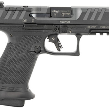 Walther PDP Pro-E 9mm Pistol - 18+1 Rounds, 4" Barrel, Black Steel Slide