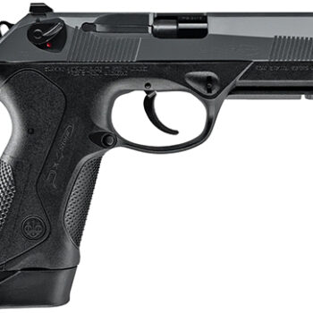 Beretta PX4 G-SD Full Size 9mm Luger Pistol - 20+1/17+1 Rounds, 4" Black Inox Heavy Contour Rotating Barrel, Black Bruniton Serrated Steel Slide, Black Polymer Frame with Picatinny Rail