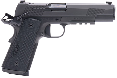 SIG Sauer 1911X 45 ACP Semi-Automatic Pistol 8 Round Capacity Blackened Stainless Steel