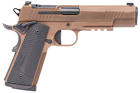 SIG Sauer 1911X 45 ACP 8-Round Semi-Automatic Pistol Coyote Tan