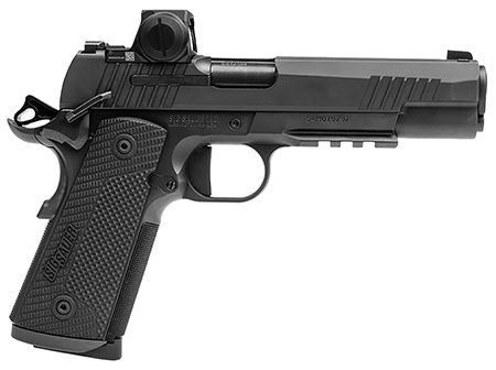 Sig Sauer 1911X .45 ACP Handgun - 8-Round Capacity, 5" Barrel, Black Finish with ROMEO X Sight
