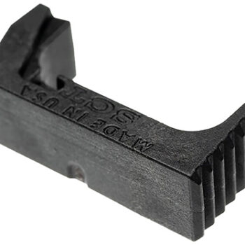 Glock 43X Magazine Catch Sub-Compact Black Polymer by SCT Manufacturing