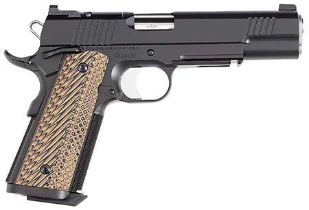 Dan Wesson Specialist Full Size 9mm Pistol - 5" Match Barrel Optics Ready Serrated Slide Picatinny Rail G10 Grips