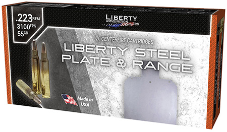 Liberty Ammunition .223 Rem 55gr Projectile Weight 20 Rounds Per Box