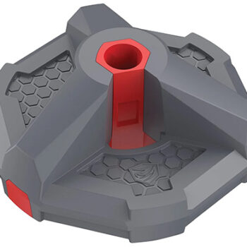 Real Avid Smart Assist Magnetic Gun Mount for Rifles - Gray/Red