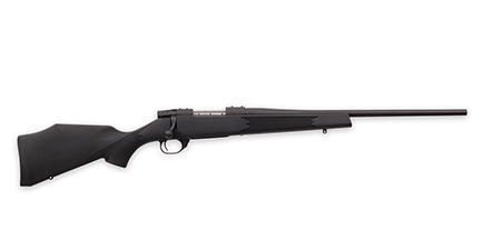 Weatherby Vanguard Synthetic 6.5 Creedmoor Bolt-Action Rifle 20" Threaded Barrel Matte Blued Receiver Black Synthetic Stock