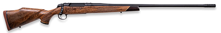 Weatherby 307 Adventure SD Bolt-Action Rifle 270 Winchester 3+1 28" Fluted Threaded Barrel Graphite Black Cerakote Walnut Stock