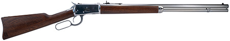 Heritage 92 .38 Special +P/.357 Mag 12-Shot 24" Stainless Polished Octagon Barrel Hardwood Stock