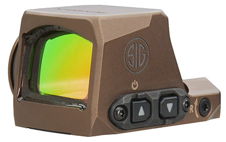 Sig Sauer Romeo-X Compact Red Dot Sight 1x24mm 2MOA Dot 32MOA Circle Multi Reticle Flat Dark Earth