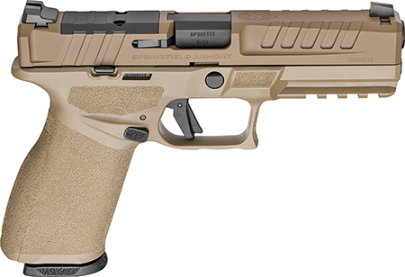 Springfield Armory Echelon 9mm, 4.5" Barrel, 17+1/20+1, Unthreaded, FDE