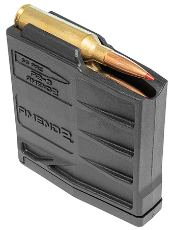 Amend2 MOD-3 3rd 300 WSM/6.5 PRC Short Action Black Polymer Magazine
