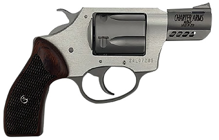 Charter Arms Coyote 380 ACP Semi-Automatic Pistol 5-Shot 2-Inch Barrel Aluminum Alloy Frame Rosewood Grip