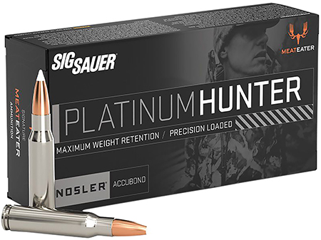 Sig Sauer Platinum Hunter 6.5 Creedmoor 140gr Bonded Polymer Tip – 20 Rounds
