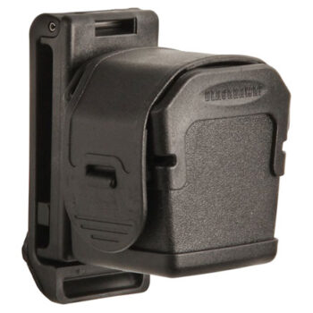 Blackhawk 44A890BK Taser Cartridge Holder  Fits Taser X26/X26P Duty Holster Black Polymer Belt Loop Mount