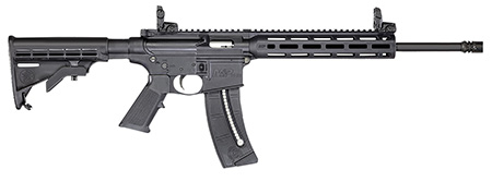 Smith & Wesson M&P15-22 Sport Bundle .22 LR 16.50" Black Threaded Barrel Polymer Receiver Black Handguard Grip 25+1 Capacity