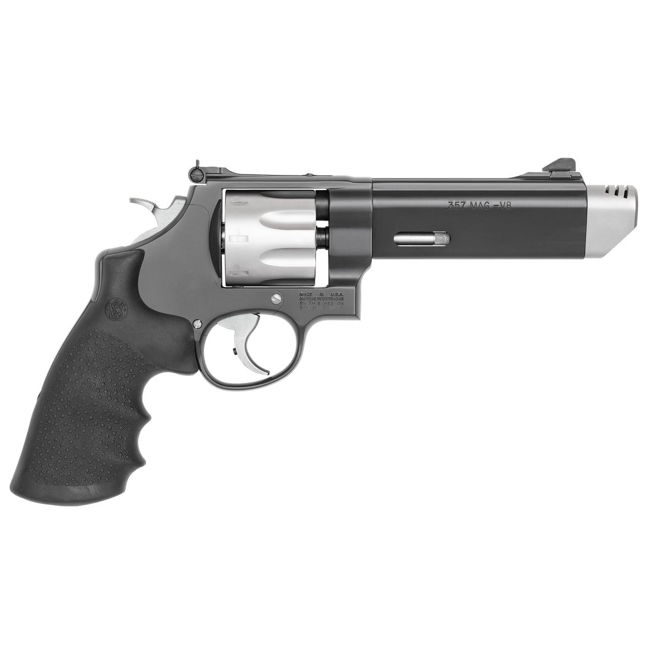 Smith & Wesson Performance Center M627 V-Comp .357 Mag 5" 8-Round Revolver, Two-Tone Finish 3 Smith & Wesson Performance Center M627 V-Comp .357 Mag 5" 8-Round Revolver, Two-Tone Finish