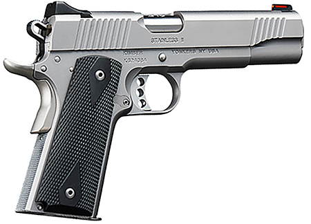 Kimber Stainless II 1911 45 ACP Semi-Auto Pistol - 5" Barrel Stainless Steel Slide Front Serrations 7+1 Rounds