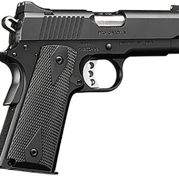 Kimber Pro Carry II 45 ACP Semi-Auto Pistol 4" Barrel 7+1 Capacity Matte Black Steel Slide Double Diamond Checkered Grips