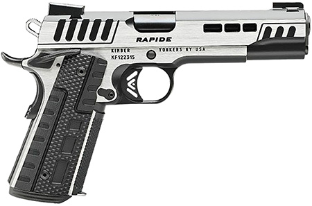 Kimber Rapide Scorpius 9mm Semi-Auto Pistol 5" Barrel 9+1 Rounds Stainless Steel Slide G10 Grip