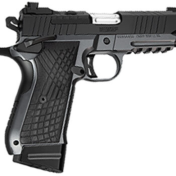 Kimber KDS 9mm Pistol 15+1 Rounds 4.09" Barrel Front and Rear Serrations Stainless Steel Slide Black G-10 Grip