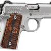 Kimber Micro 9 Stainless Raptor 9mm Pistol 3.15" Barrel 6+1 Capacity Zebrawood Grip 2 170624