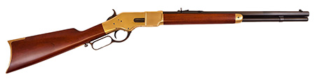 Cimarron 1866 Yellowboy Short Rifle .38 Special 20" Octagon Barrel Brass Receiver