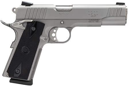 Taurus 1911 45 ACP Semi-Auto Pistol 5" Barrel 8+1 Rounds Stainless Steel Serrated Slide Beavertail Frame Polymer Grip