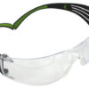 Peltor Sport SecureFit 400 Adult Wraparound Safety Glasses Clear Polycarbonate Lens Black Frame 2 20649