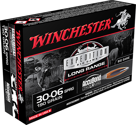 Winchester 30-06 Springfield 190gr Nosler AccuBond Expedition Big Game Long Range Ammunition 20 Rounds 3 Winchester 30-06 Springfield 190gr Nosler AccuBond Expedition Big Game Long Range Ammunition 20 Rounds