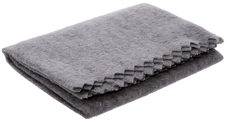 Birchwood Casey Gun & Reel Cleaning Cloth - Silicone Treated 100% Cotton Flannel - 14.4" x 15" - Model 30001