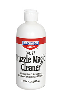 Birchwood Casey Muzzle Magic No.77 Gun Cleaning Solution 16oz Squeeze Bottle