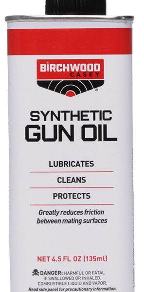 Birchwood Casey Synthetic Gun Oil 4.5 oz Spout Can for Firearms Maintenance