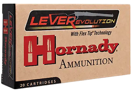 Hornady LEVERevolution 45-70 Government 325 Grain Flex Tip Expanding Bullet 20 Rounds