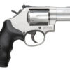 Smith & Wesson Model 66 Combat Magnum .357 Mag/.38 S&W Special +P 2.75" 6-Round Stainless Steel Revolver, K-Frame, Full-Length Extractor Rod, Synthetic Grip, Internal Lock 1 23980