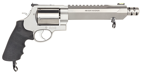 Smith & Wesson Performance Center 460 XVR .460 S&W Mag 7.5" 5-Round Revolver, Stainless Steel, Black Polymer Grip