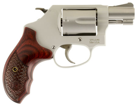 Smith & Wesson Model 637 Performance Center .38 Special +P 5-Shot 1.88" Stainless Revolver with Custom Wood Grip
