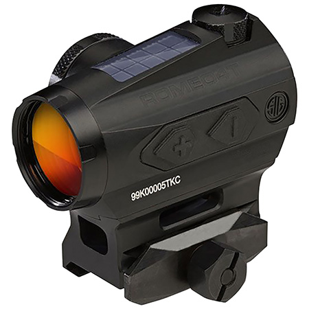 SIG SAUER Romeo4T Red Dot Sight 1x20mm 2MOA Dot 65MOA Circle Black