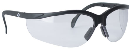 Walker's Sport Polycarbonate Glasses Adult Clear Lens Black Frame