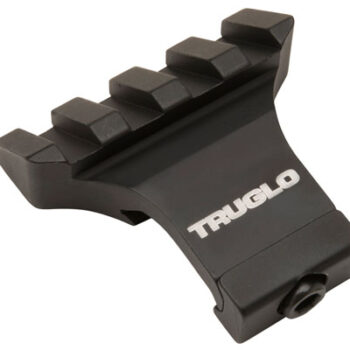 TruGlo TG8975B 45Â° Offset Picatinny Rail Mount Black for Rifle Scope